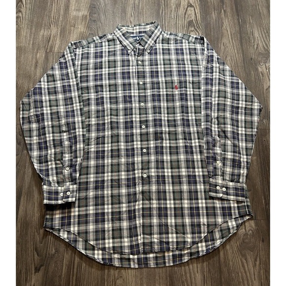 Polo Ralph Lauren Other - Polo Ralph Lauren Yarmouth Plaid Button Down Shirt Men's 16/34-35 Long Sleeve